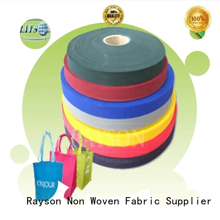 woven vs nonwoven fabric creditable year Rayson Non Woven Fabric Brand