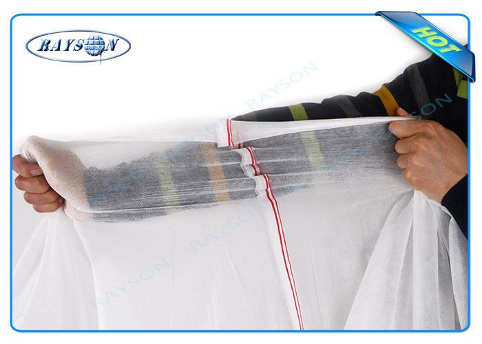 Customize Color Red / Blue Line PP Material Non Woven Landscape Fabric For Garden / Farm To USA / Europe