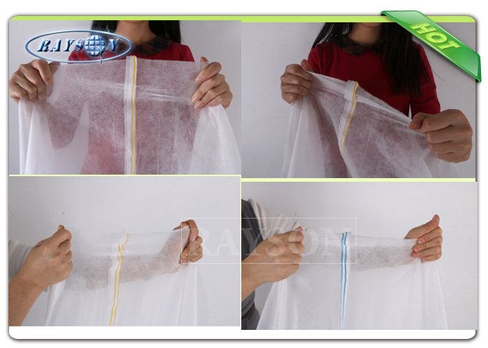 Big Roll Nonwoven Garden Weed Control Fabric Biodegradable landscape Fabric Pack In Green Plastic Bag