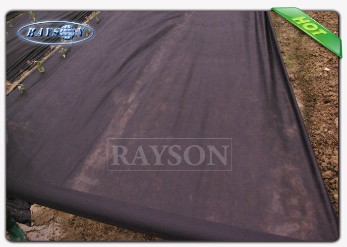 Good strength black spun bonded Garden Weed Control Fabric / ground weed control fabric