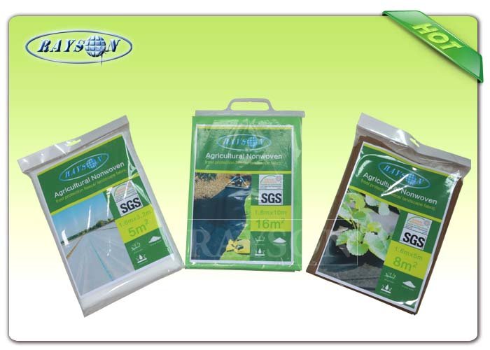 Anti UV Resistance Of Oxygen Non Woven Garden Landscape Fabric / Heavy Duty Landscape Fabric