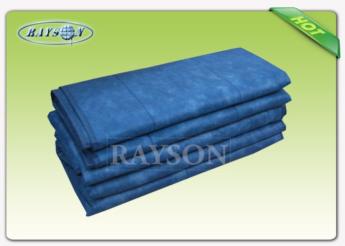 Custom Width One - Time Use Non Woven Bed sheet / Disposable Bed Cover For Europe