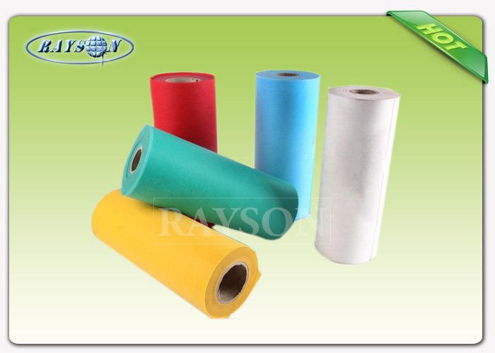 Disposable Non Woven Medical Fabric , TNT Fabric for Spa and Hygiene / Shoe Cover / Pillow Cover