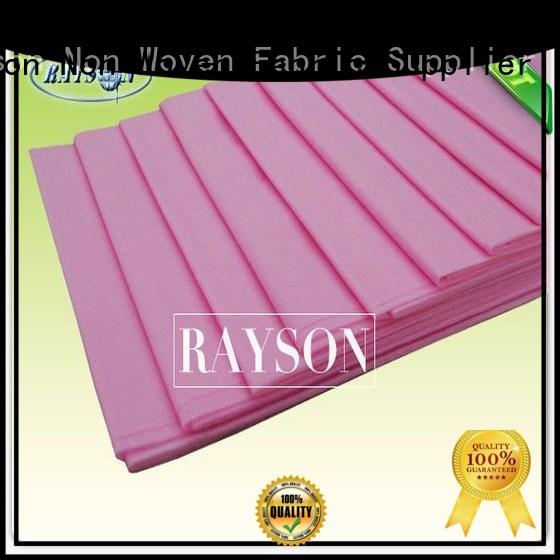 Rayson Non Woven Fabric High-quality disposable bed pads for kids Supply for beauty salon use
