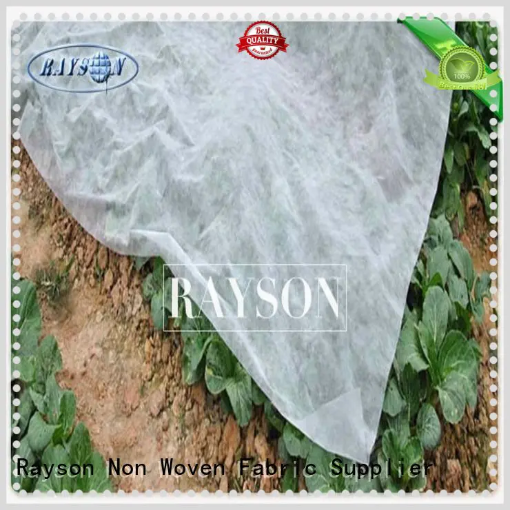 Rayson Non Woven Fabric breathable garden fleece fabric cloth for weed control