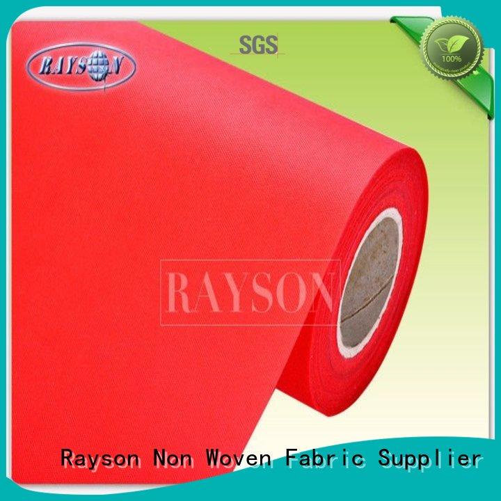 hotel printing fresh pp spunbond nonwoven fabric Rayson Non Woven Fabric