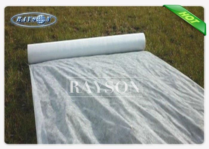 Black Color Non woven Weed Control Fabric / Mulching Weed Stop Fabric