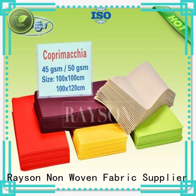 populared manufacturer for hotel Rayson Non Woven Fabric