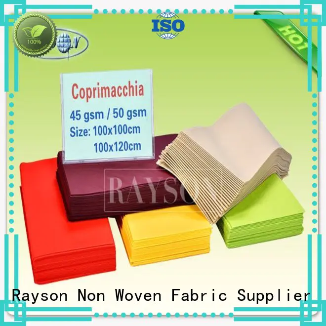 populared manufacturer for hotel Rayson Non Woven Fabric