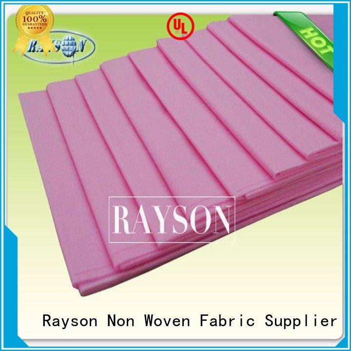 disposable bed sheets online lanscaping 2cm Rayson Non Woven Fabric Brand