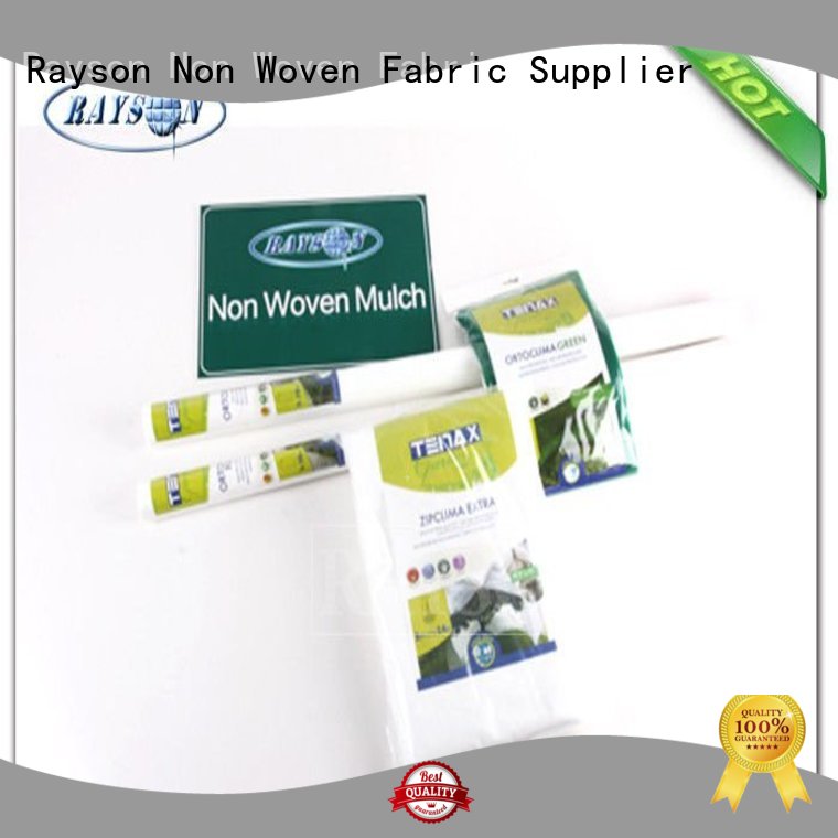 Rayson Non Woven Fabric customized weed control netting ground for seed blankets