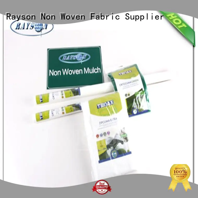 Rayson Non Woven Fabric customized weed control netting ground for seed blankets