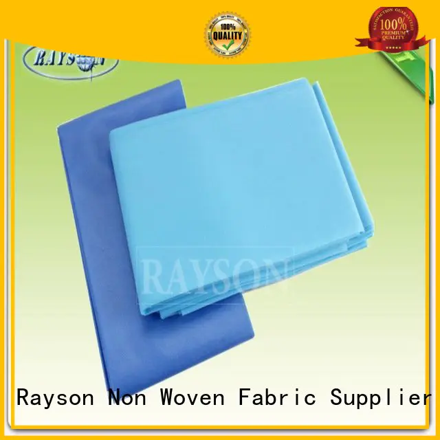 Wholesale plain disposable bed sheets online Rayson Non Woven Fabric Brand