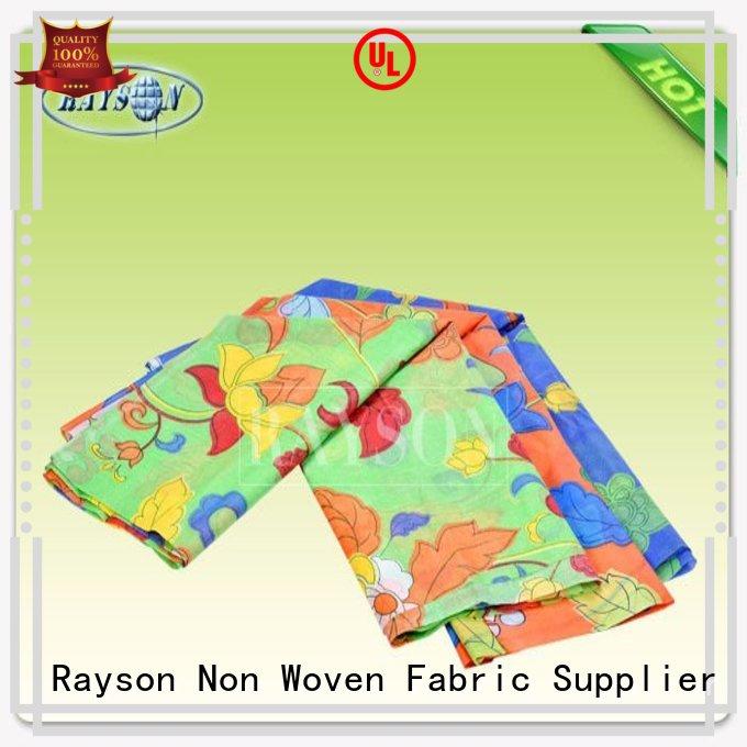than density dinning Rayson Non Woven Fabric Brand woven vs nonwoven fabric manufacture