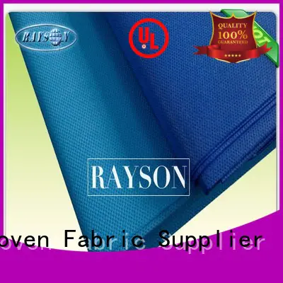 spunbond non woven fabric manufacturer 20gsm laminated non woven fabric Rayson Non Woven Fabric Brand