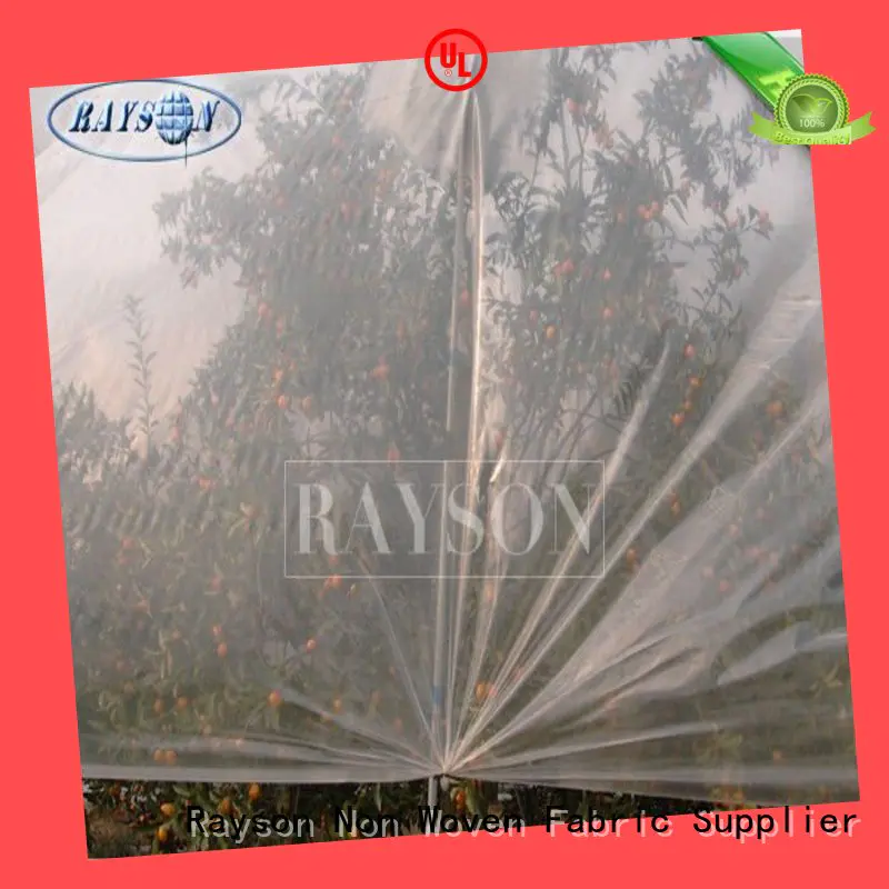 Rayson Non Woven Fabric breathable plant fleece guaranteer for plants covers