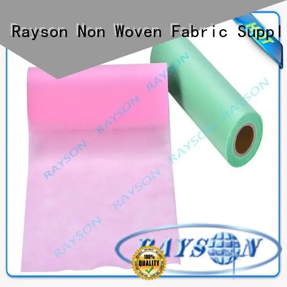 Rayson Non Woven Fabric Wholesale spunlace nonwoven fabric suppliers companies for hospital