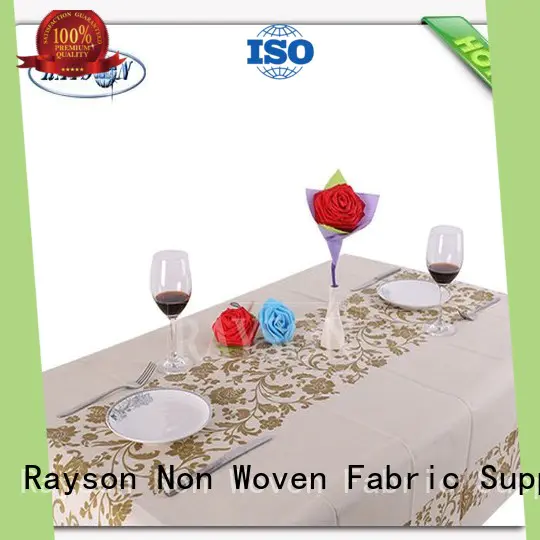 tablecloths manufacturer for restaurants Rayson Non Woven Fabric