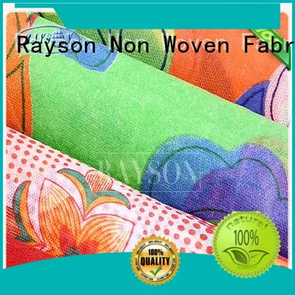 Rayson Non Woven Fabric bedsheet non woven cotton fabric factory for gifts bags