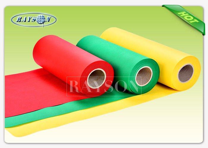 High Strength PP spunbonded Non Woven Fabric For Sleeve Let More Than 66 Colors