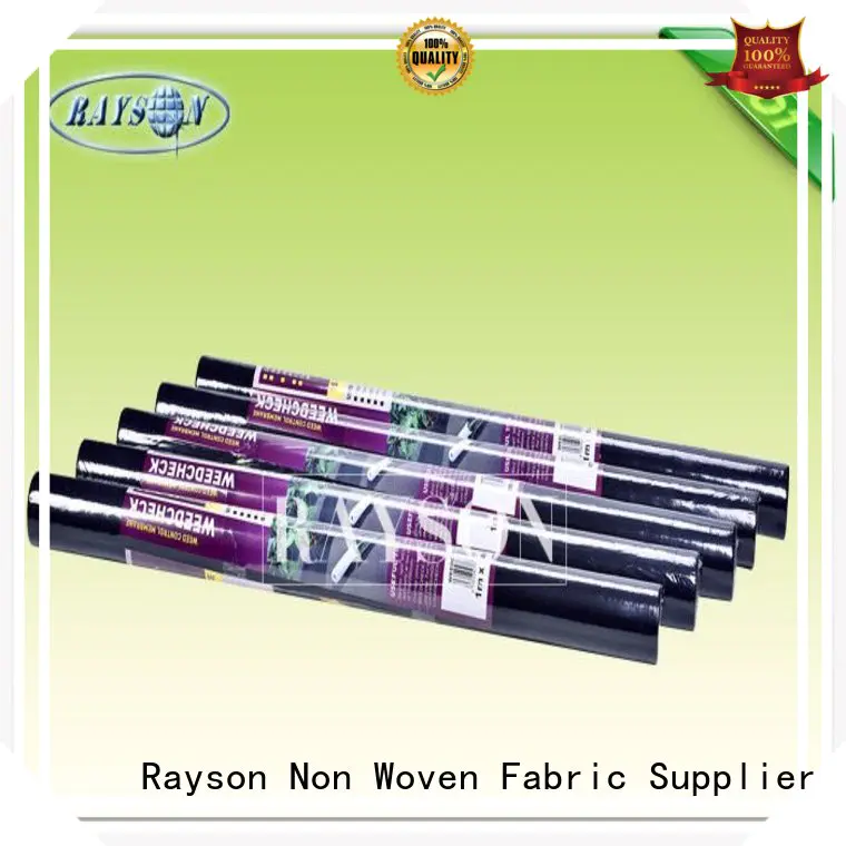 beds black membrane for gardens manufacturer for root control bags Rayson Non Woven Fabric