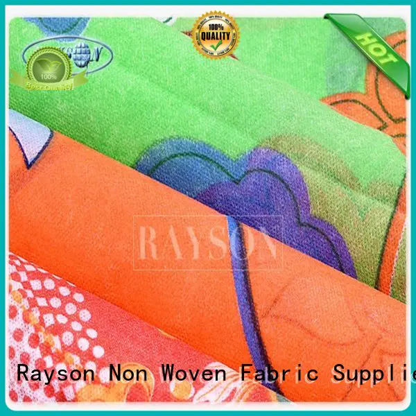 Rayson Non Woven Fabric Brand more clean pp spunbond nonwoven fabric 10200 factory
