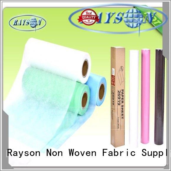 Rayson Non Woven Fabric high quality waterproof for patient