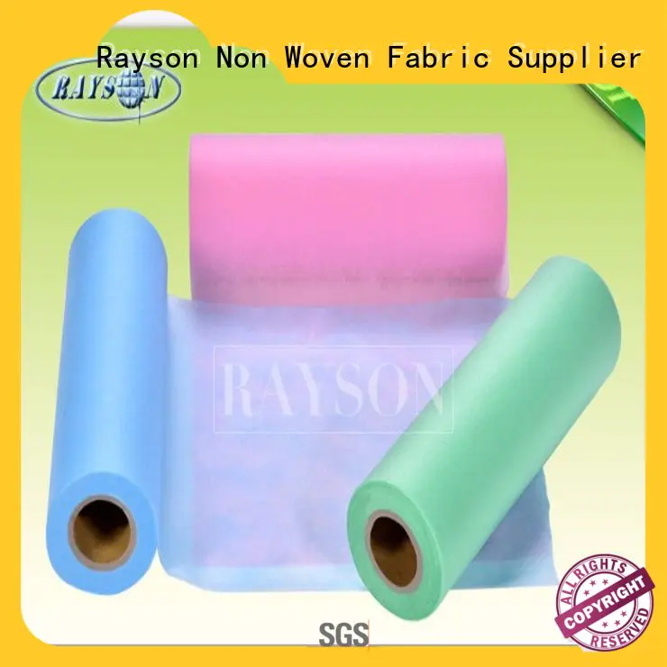 bedsheet manufacturer for hospital Rayson Non Woven Fabric