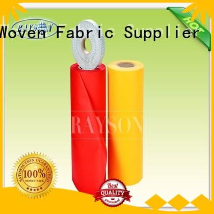 diffrent upholstery pp spunbond nonwoven fabric products Rayson Non Woven Fabric