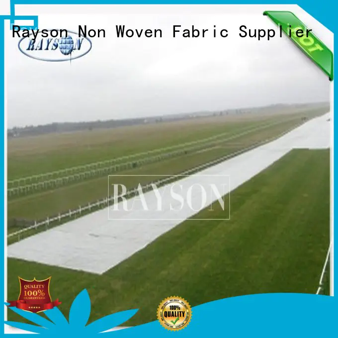 Rayson Non Woven Fabric anti uv mesh landscape tarps supplier for seed blankets