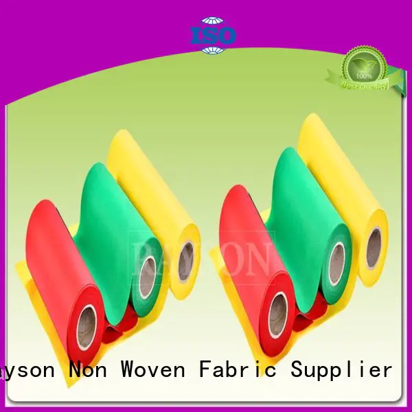 Quality Rayson Non Woven Fabric Brand flame pp spunbond nonwoven fabric