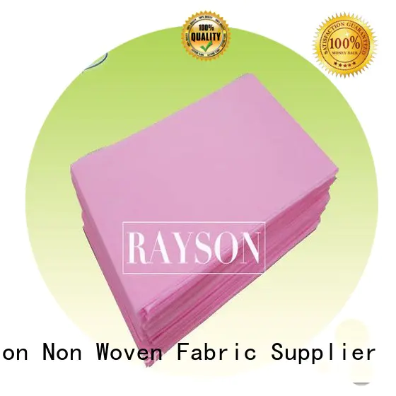 slipper color 20gram disposable bed sheets Rayson Non Woven Fabric Brand