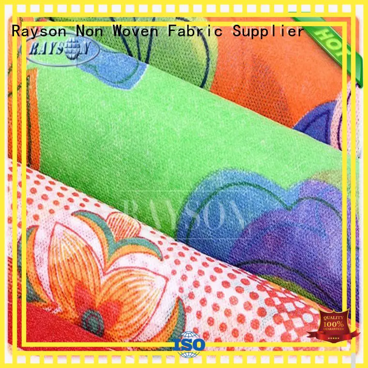 cap function Rayson Non Woven Fabric Brand woven vs nonwoven fabric factory