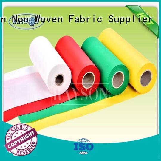 Wholesale gram woven vs nonwoven fabric Rayson Non Woven Fabric Brand