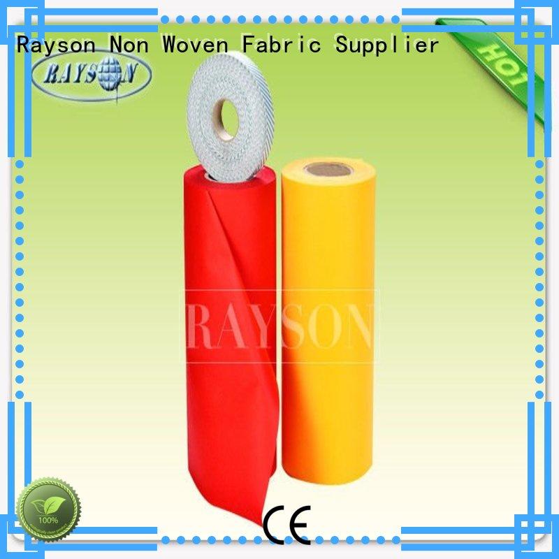 woven vs nonwoven fabric roll different Rayson Non Woven Fabric Brand company