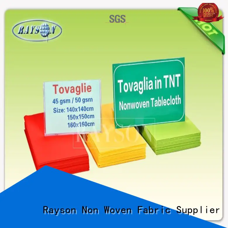 Rayson Non Woven Fabric biodegradable manufacturer for hotel