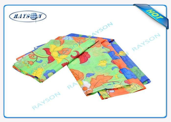 Different Design PPSB Printed Non Woven Fabric OEM  For Furniture / Packing