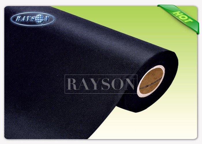 75gram Black / White Color PP Spunbond Non Woven Fabric for Packing Material