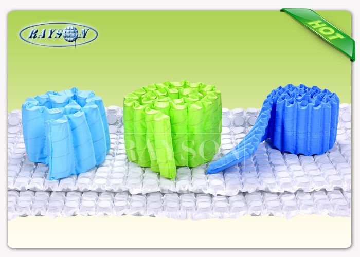 100% Fresh Polypropylene Nonwoven Fabric Embossed / Seasame Pattern 10-150gsm