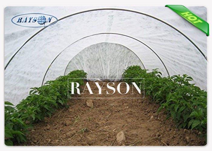Agriculture Winter Frost Protection Fabric Spunbond Air Prmeable Non Woven / Spunbonded Technics
