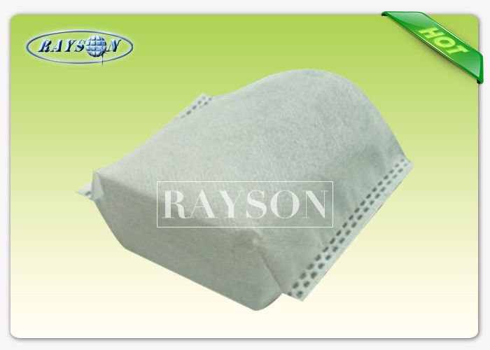 50GSM Size 14 cm x16 cm White Color Plant Non Woven Cultivating Bag Popular For Europe Market