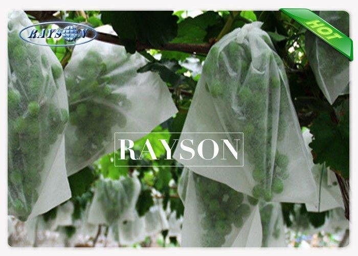 Anti Insect Pest Non Woven Fruit Protection Netting  Blue / White Color