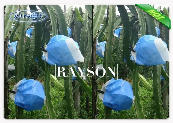 Anti Insect Pest Non Woven Fruit Protection Netting  Blue / White Color