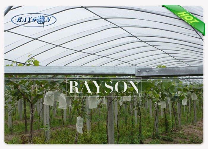 White Non Woven Geotextile Fabric Water Permeable Landscape Fabric