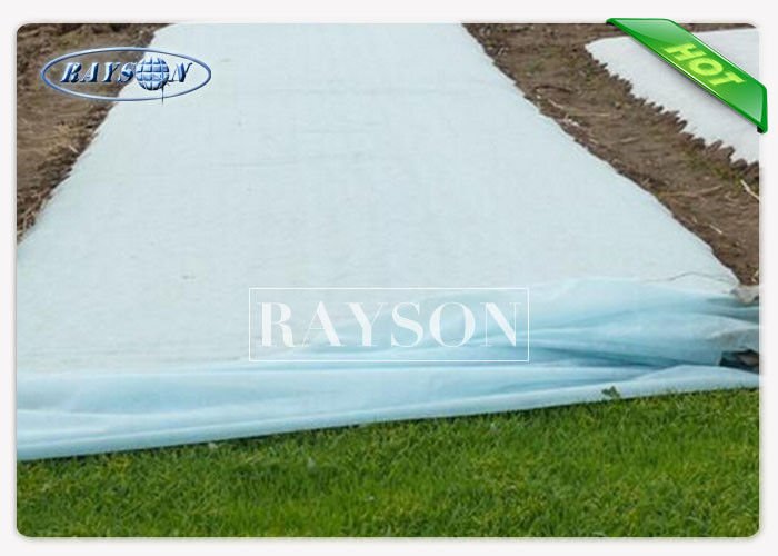 White Non Woven Geotextile Fabric Water Permeable Landscape Fabric