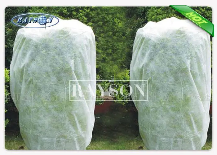 Sunshine Breathable 20gsm UV 2% Winter Fleece Plant Covers , Plant Fleece Bags / Cover