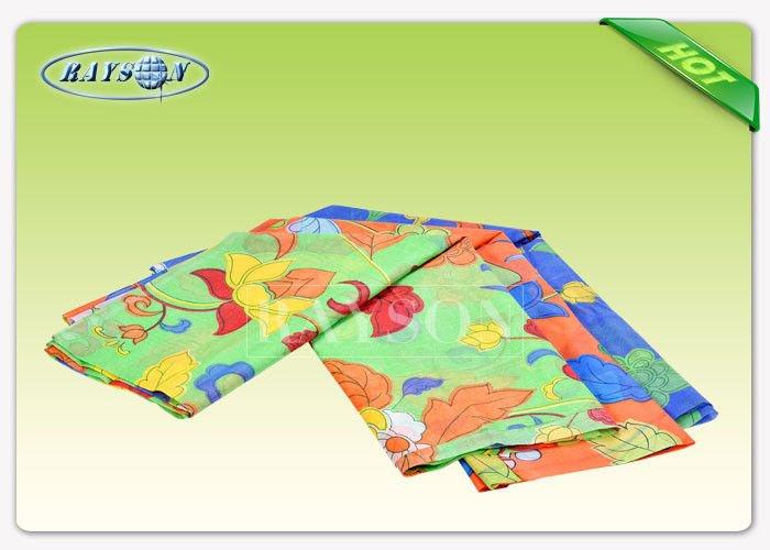 Full Color Printed PP Spunbond Waterproof Non woven Fabric In Hight Tension Strength For Bedding Cover