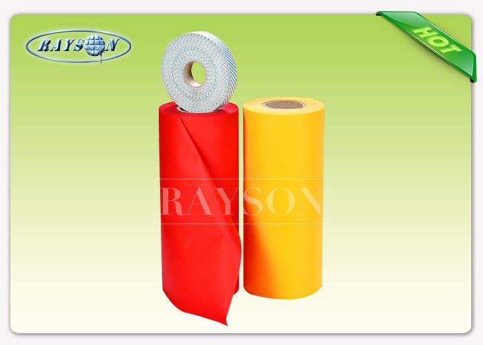TNT Fabric Raw Material PP Spunbonded Nonwoven For Car / Chair Cover