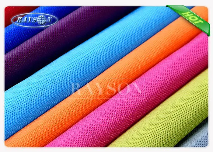 9GSM -  180GSM  PP Spunbond Non Woven Fabric With 100 %  Virgin Material For Shopping Bag