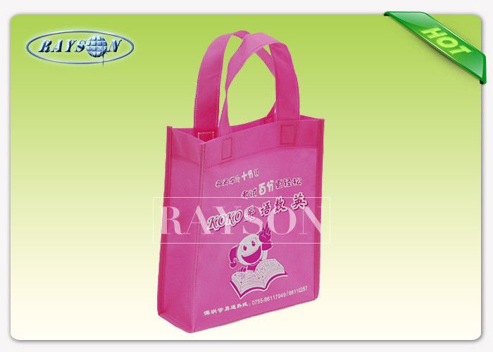 Rayson Non Woven Fabric Fashion 100% PP Non Woven Bags , 75gsm Full Printing PP Non Woven Shopping Bag PP Non Woven Bags image12